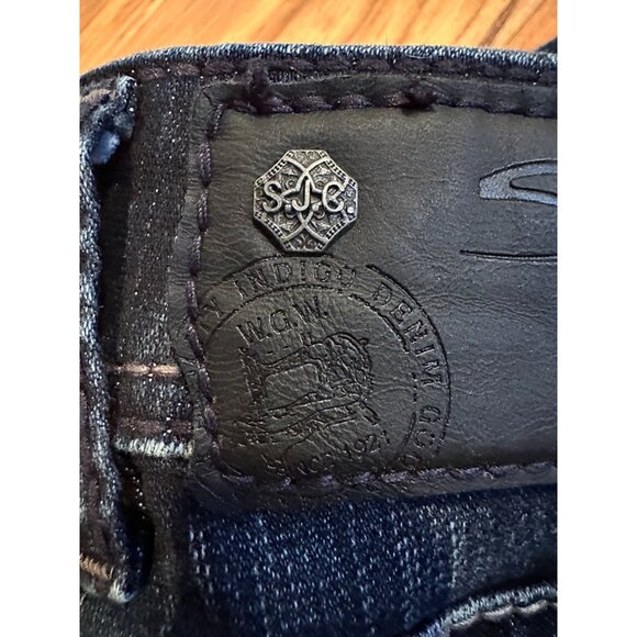 Silver Jeans Suki 17” Women’s Bootcut Denim –‎ Embellished Pockets - Picture 3 of 12